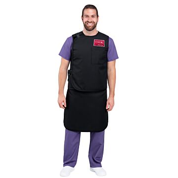 Full Overlap Vest and Skirt Lead Apron - (Customized for Cook Medical employees)