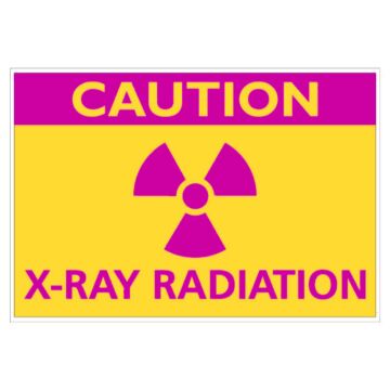 Caution Radiation Sign