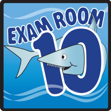 Pediatric Exam Room Sign (Exam Room #10)