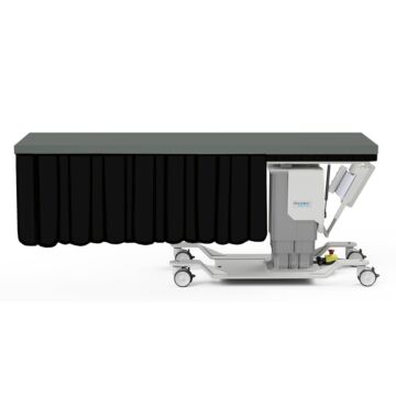 Guardian 36" W x 28" H Table Drape Scatter Shield