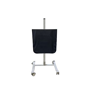 Maxi-Shield Mobile Radiation Protection Shield on H Base (48