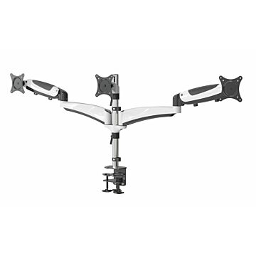 Hydra3, Triple Monitor Mount w/ Articulating Arms, Desk Mount
