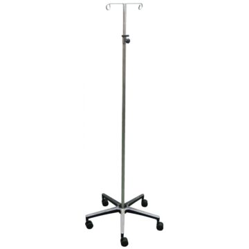 MRI Conditional IV Stand (2 Hooks)