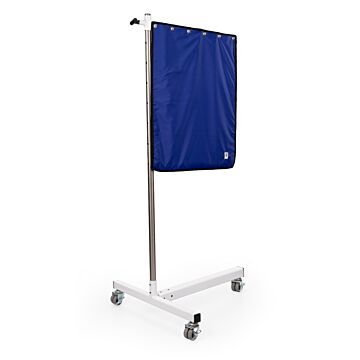 Deluxe 24" x 30" T-Base Mobile Lead Shield  