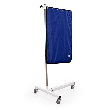 Deluxe 42" x 30" T-Base Mobile Lead Shield  