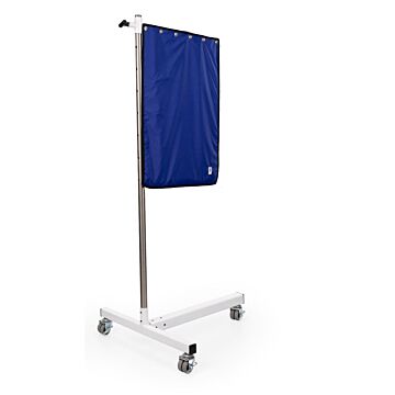 Deluxe 48" x 24" T-Base Mobile Lead Shield  