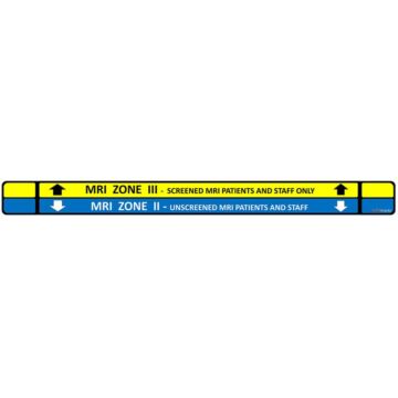 MRI Zone 2 to 3 Doorway Floor Sticker