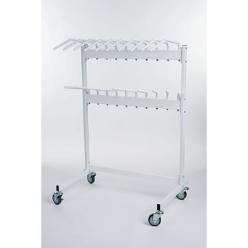 Vest and Skirt Mobile X-Ray Lead Apron Rack