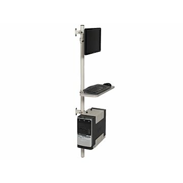Adjustable Wall Mount Computer Station