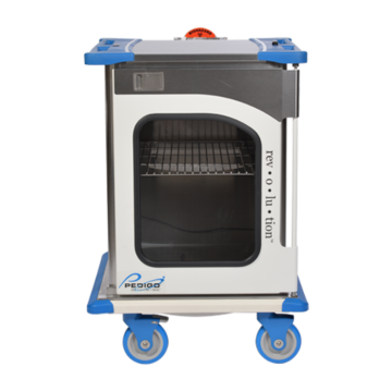 Pedigo Revolution Closed Surgical Case Cart with Single Door