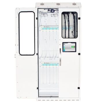 SureDry High Volume Smart 16 Scope Cabinet with Tracking and Dri-Scope Aid®, Key Lock