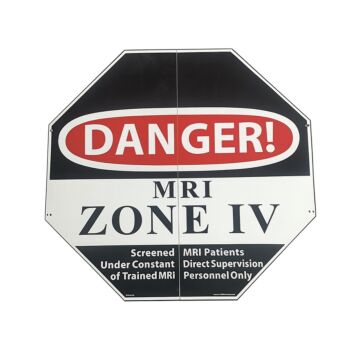 DOOR Stop – Conditional Zone 4 Door Gate – Glow in the Dark 42”H x 43"W