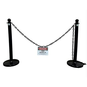 MRI Stanchion Set, with Zone IV Sign