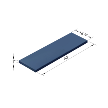 Replacement Table Pad for Siemens Intevo (concave table)
