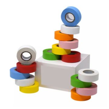 ¾” Wide x 60” Color Labeling Tape  (4 rolls/box)