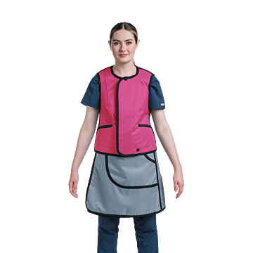 Princess Vest with Optional Skirt Lead Apron - (Female)
