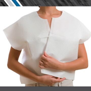 Bodymed Exam Cape, White Tissue