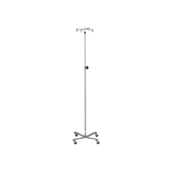 Blickman 4 Hook Stainless Steel IV Stand