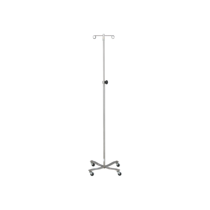 Blickman 2 Hook Stainless Steel IV Stand