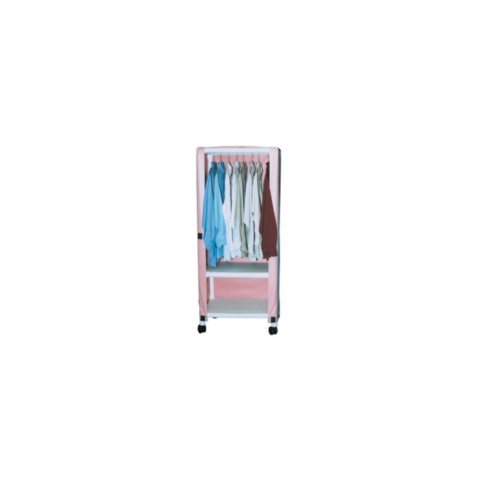 PVC Hanging Linen Cart with Shelves
