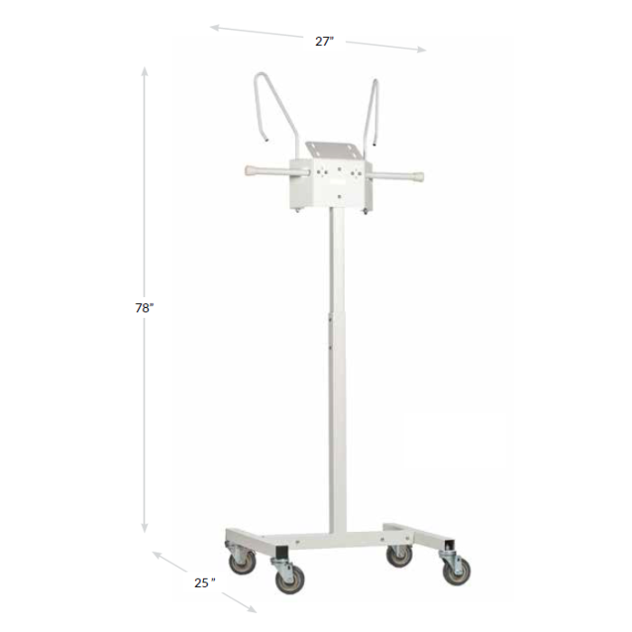 Mini Mobile Apron Rack