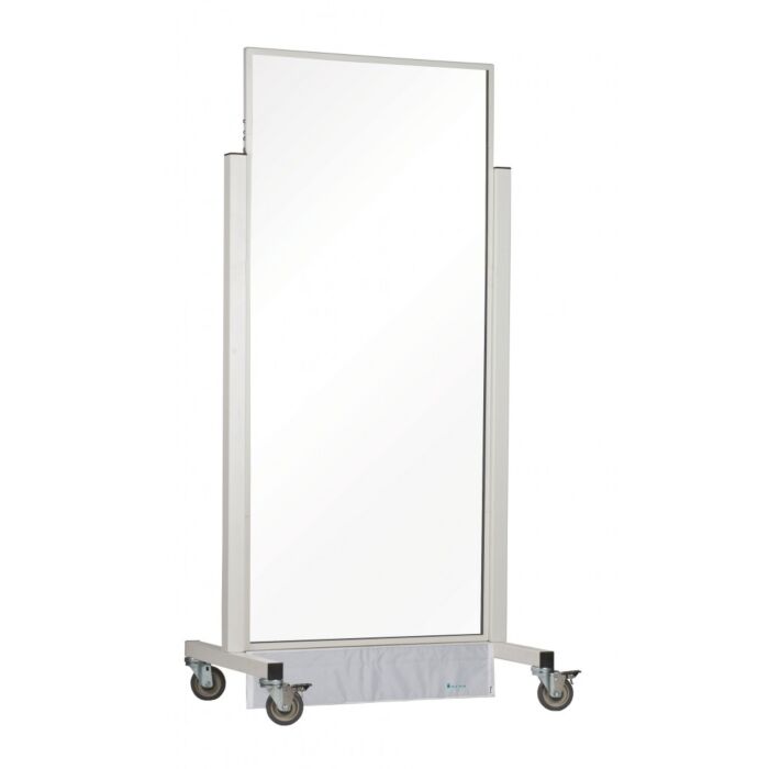 Large Window Mobile Radiation Protection Barrier