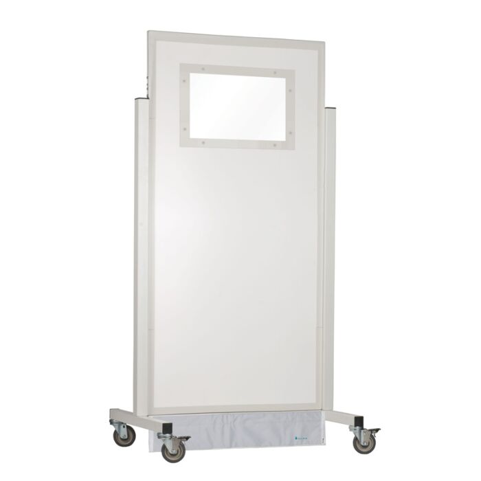 Medium Window Mobile Radiation Protection Barrier