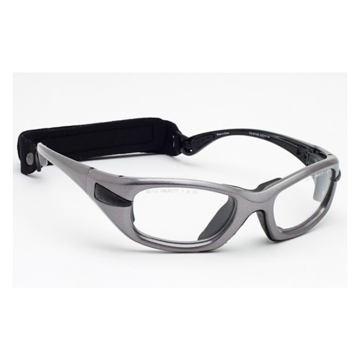 Model EGM Wraparound Radiation Glasses - Gray