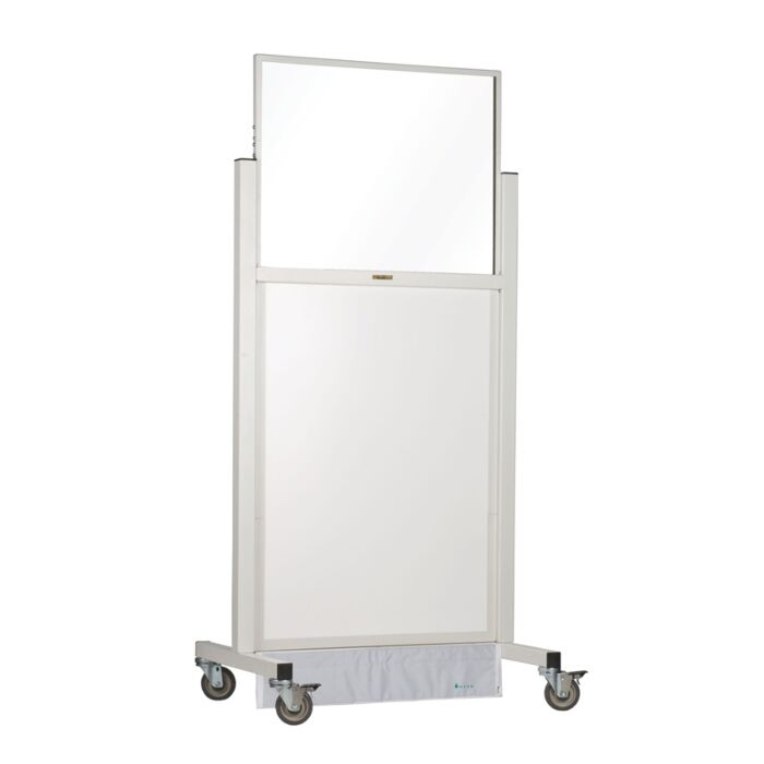 Standard Mobile Radiation Protection Barrier - White