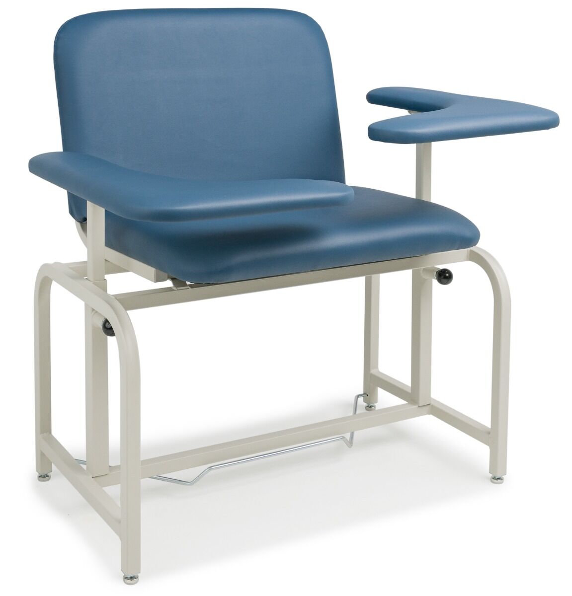 Buy Compact Bariatric Phlebotomy Chair with Dual Flip Arms for