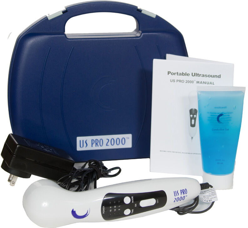 US Pro 2000 Portable Ultrasound Therapy Device [Over 10,000 Sold!]