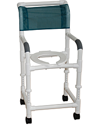 Adjustable PVC Shower Chair (18" Width)