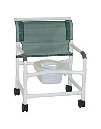 Extra Wide Deluxe PVC Shower Chair