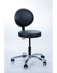 Heavy Duty Exam & Procedure Stool with Backrest