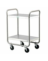 500 Lb capacity tubular chrome plated frame utility cart