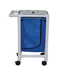 High Capacity Single Bag PVC Hamper W/ Optional Foot Pedal