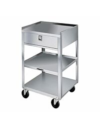 300 Lb Capacity Compact Utility Stand with Drawer
