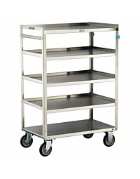 Medium-Duty Utility Cart with 5 Shelves