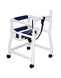 PVC Walker with Hard Seat