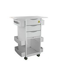 MRI Core Cart Extended Top with Sliding Door