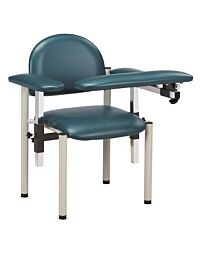 Standard Blood Drawing Phlebotomy Chair with Padded Flip Up Arm