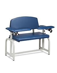 Extra Wide Blood Drawing Phlebotomy Chair with Padded Arms