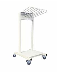 Mobile Lead Apron Rack with 5 Arms