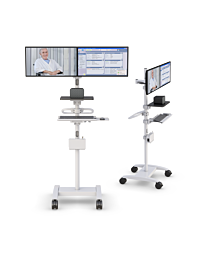 Remote Telemedicine Communication Cart 