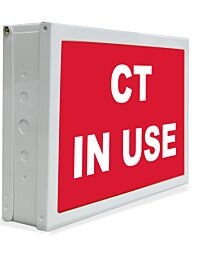 CT in Use Lighted Sign