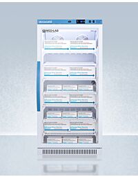 8 Cu.Ft. Upright Clear Door Medical Laboratory Refrigerator
