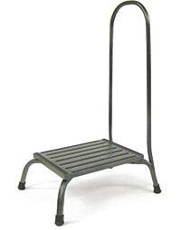 Bariatric Medical Step Stool with Handrail (1000 lb.)