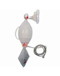MRI Non-Magnetic Resuscitator Adult Bag with Adult Mask - Disposable, Case of 6