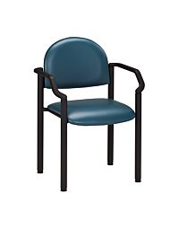 Black Frame Chair with Arms