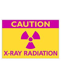 Caution X-Ray Radiation Sign
